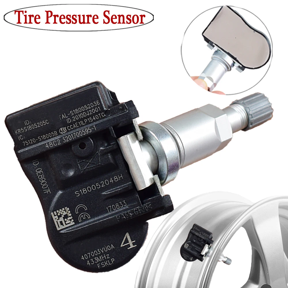1 шт. новый датчик давления в шинах 40700-3VU0A TPMS для Nissan X-Trail Renault Grand Espace Vauxhall