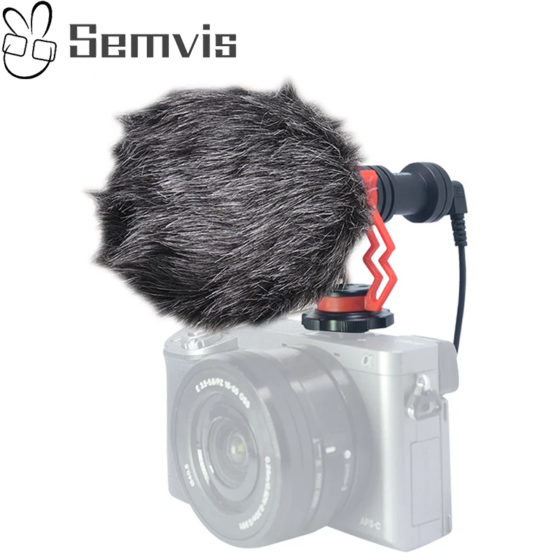 VM D02 микрофон SLR беззеркальных Камера Топ направленный Шум снижение для чехол