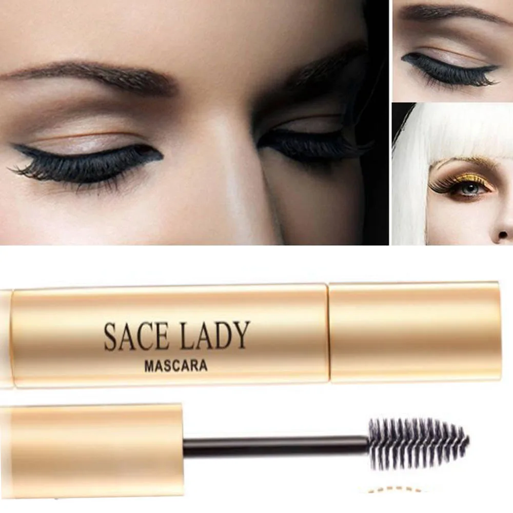 SACE LADY 4D шелковое волокно Rimel расширение объема ресницы туш для ресниц Макияж