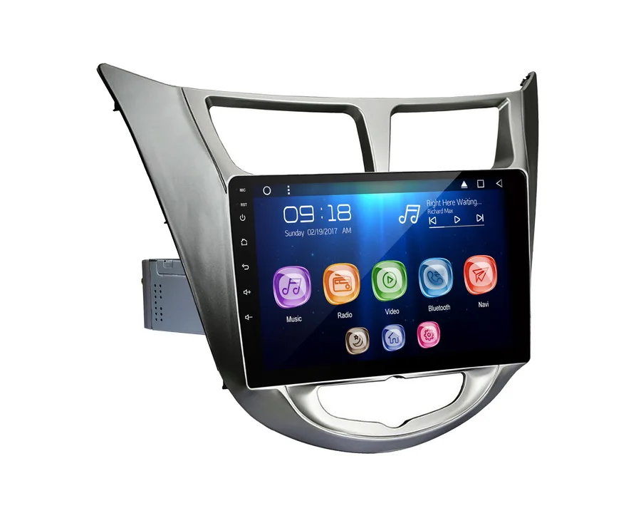 Автомобильный мультимедийный экран Allways 10 1 дюйма Android 9 0 Восьмиядерный процессор