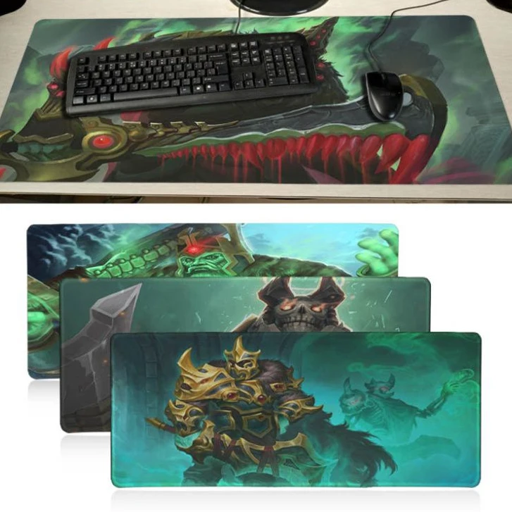 Нескользящий ПК Dota 2 Wraith King заказной игровой коврик для мыши ноутбука толстый
