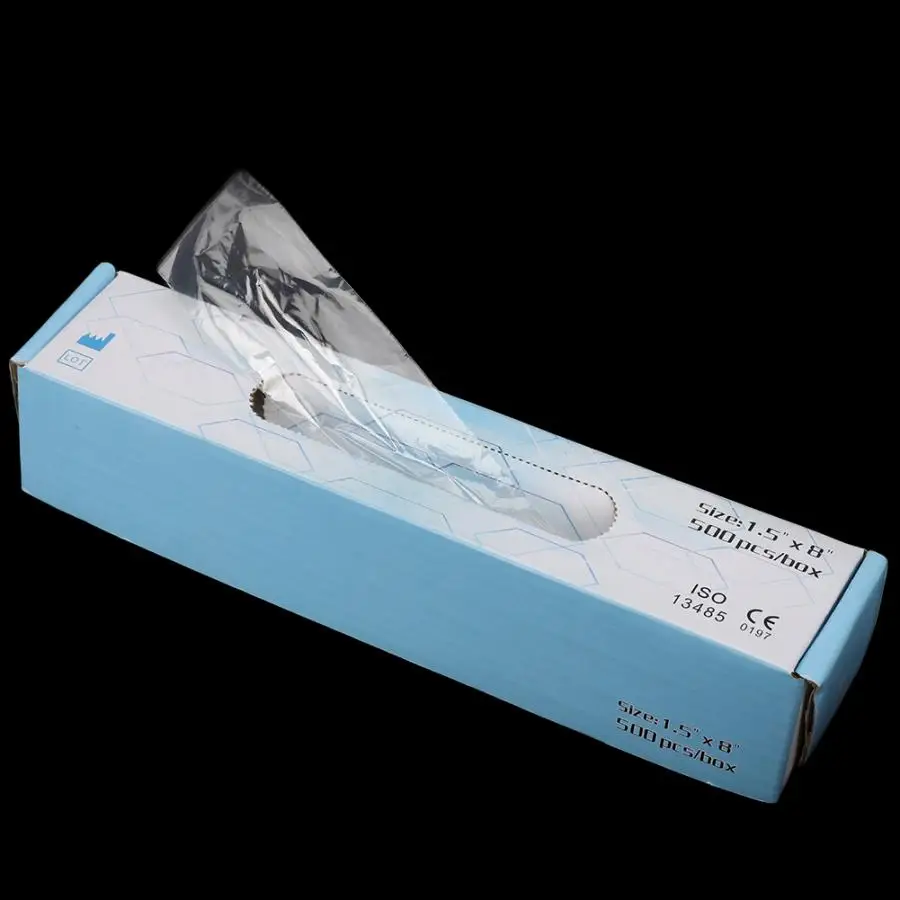 500 шт./кор. одноразовые пластиковые стоматологические ручки наконечник рукав