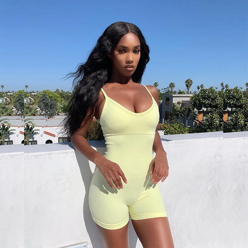 

Женский сексуальный бесшовный костюм для йоги, танцевальный комбинезон, женская одежда для йоги, тренировок, тренажерного зала, фитнеса, бе...