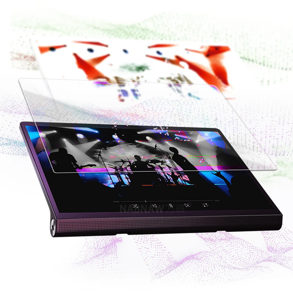 2 pack scratch proof tempered glass screen protector for lenovo yoga tab 13 yt k606n yoga pad pro 2021 yt k606 clear tablet film free global shipping