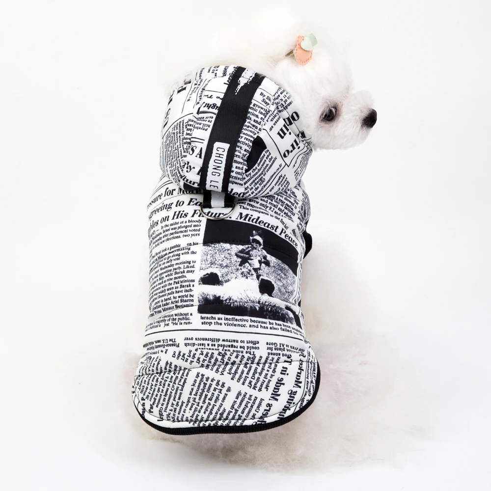 Новинка 2019 водонепроницаемая зимняя одежда для маленьких собак толстые теплые