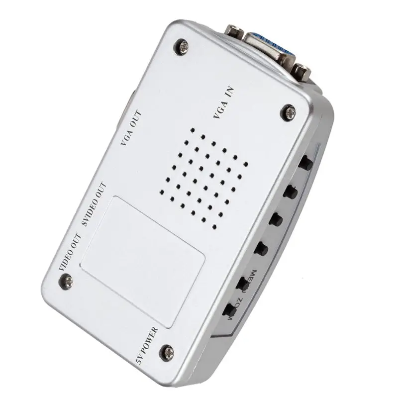 Универсальный преобразователь сигнала NTSC PAL VGA для ТВ AV RCA композитный