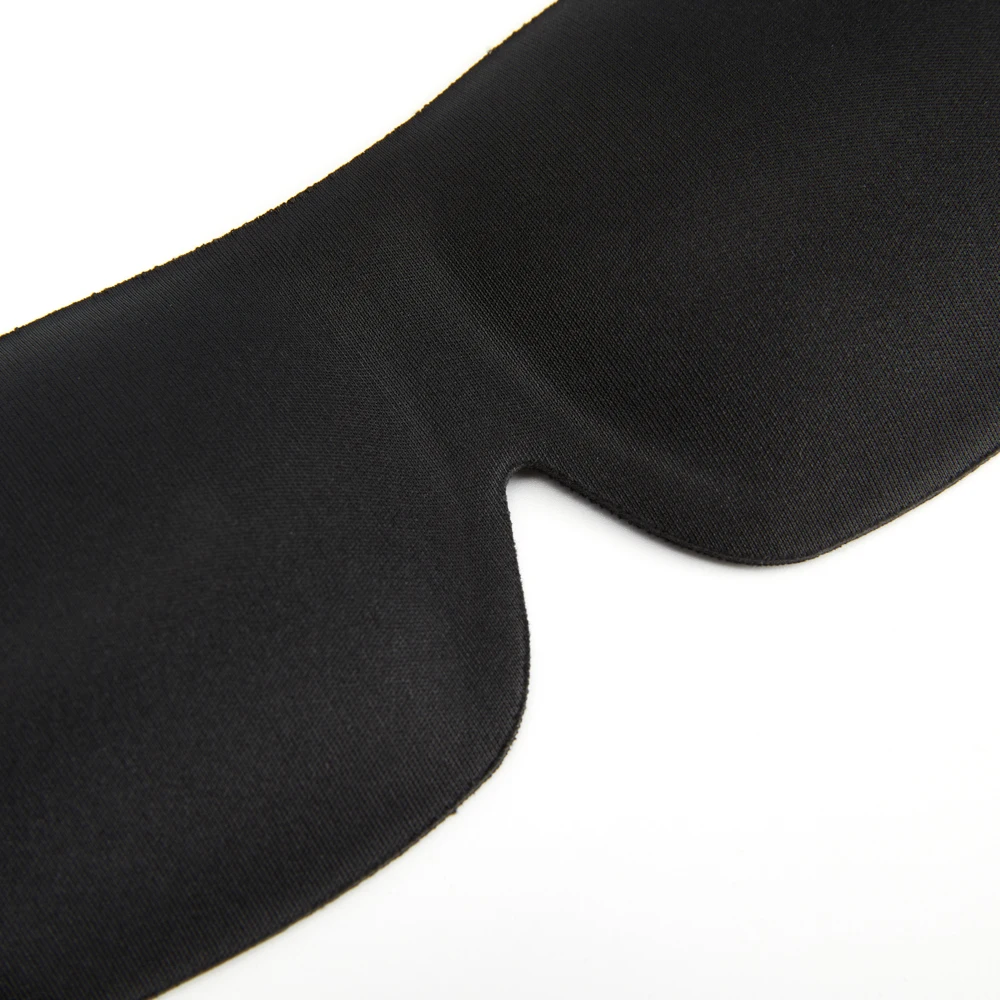 

3D Sleep Mask Natural High Quality Sleeping Mask for Eyes Soft Memory Foam Blindfold Padded Cover Eyepatch Cover Shade Mask 1Pcs