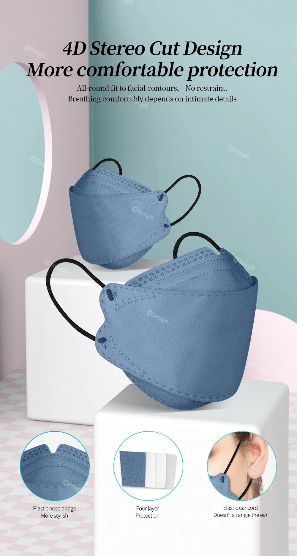 Mascarillas FFP2 Colores KN95 Fish Mask FPP2 Homologada ffp2mask Korean Masks Adult ffp2reutilizable Morandi Masque ffp 2 | Безопасность