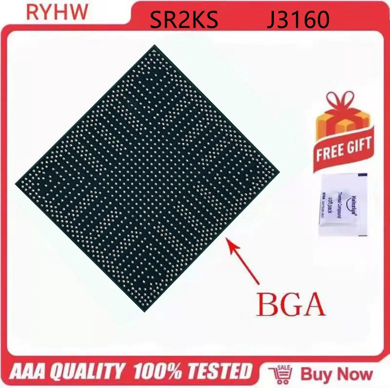 1-10 шт. 100% протестированный очень хороший продукт SR2KS J3160 bga чип reball с шариками IC