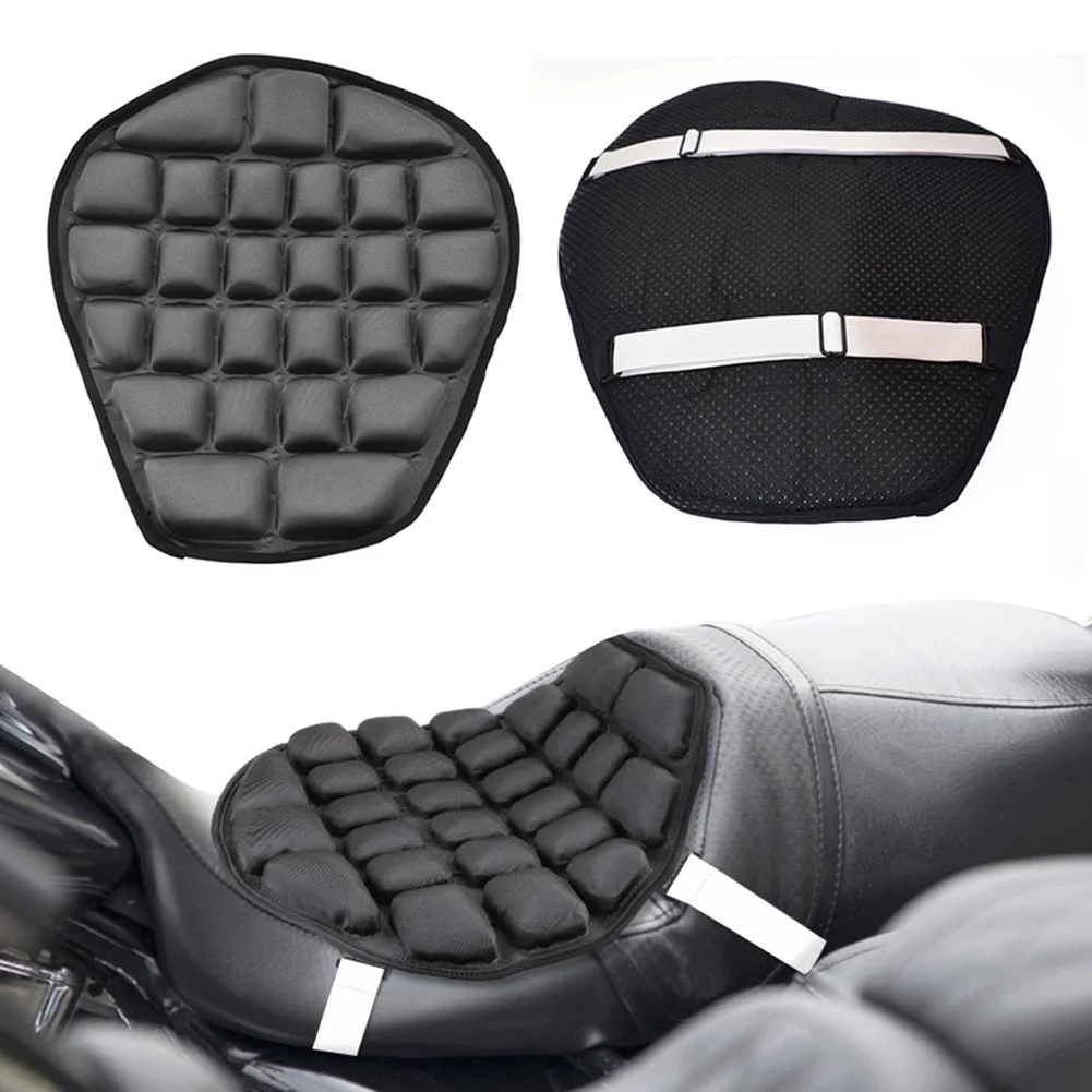 

Motorcycle Seat Cushion Seat Mat Anti Slip Electric Car Motorbike Inflatable Decompression Shock Absorption Air Pad
