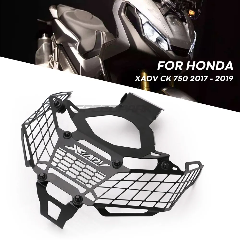 Бесплатная доставка Мотоцикл черный модификации фар решетка гвардии протектор