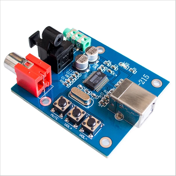 PCM2704 USB DAC для S/PDIF звуковая карта декодер плата 3 5 мм аналоговый выход F/PC плата|usb
