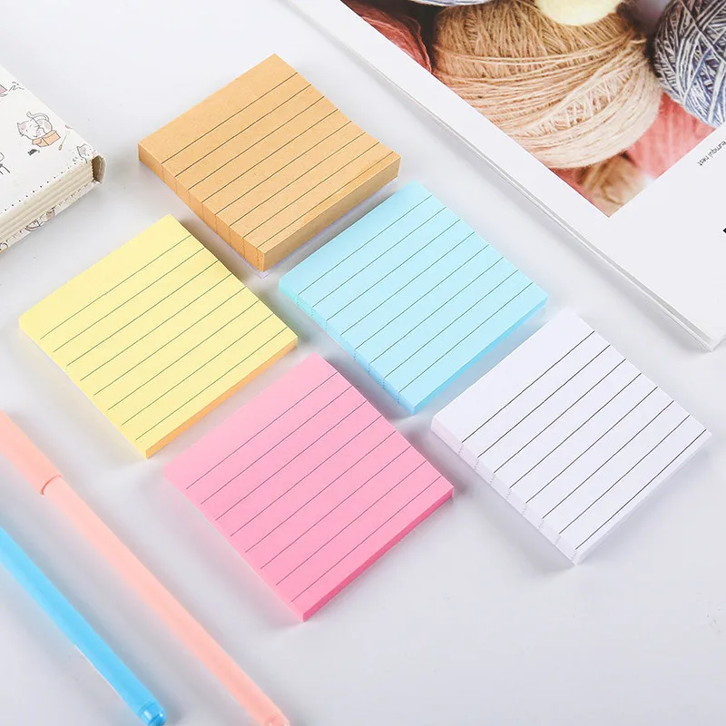 70 страниц блокнот для заметок из крафт бумаги клейкие заметки простой