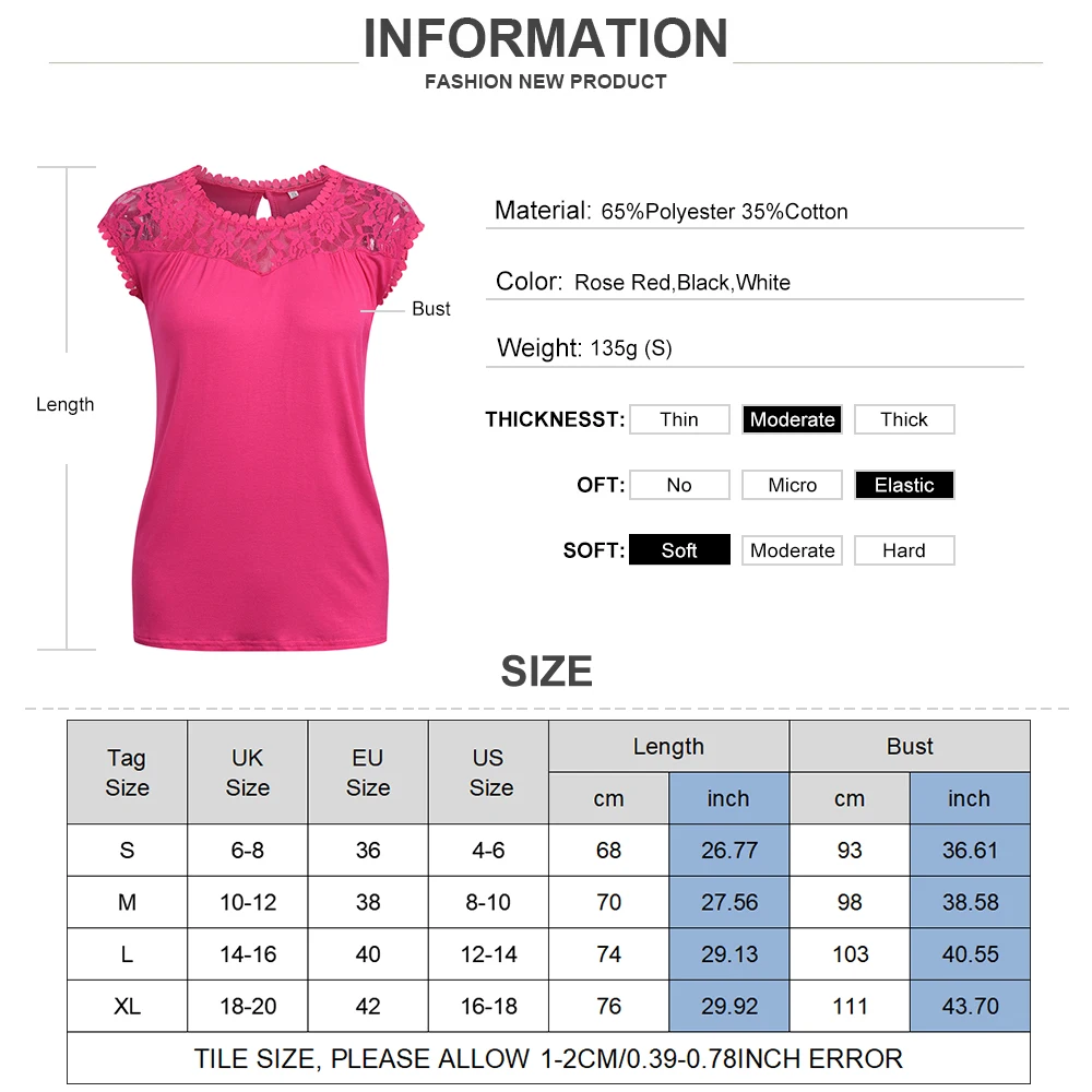 

Lace Stitching Floral Printed Women Tank Tops Sleeveless See Through Fashion Casual Black Pink White Ladies Crop Tee Top D30