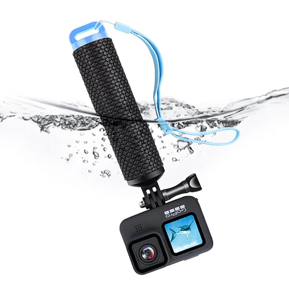 

Floating water hand grip mounting strap accessories float for go pro gopro hero 9 8 7 6 5 4 xiaomi yi 4k sj4000 action camera