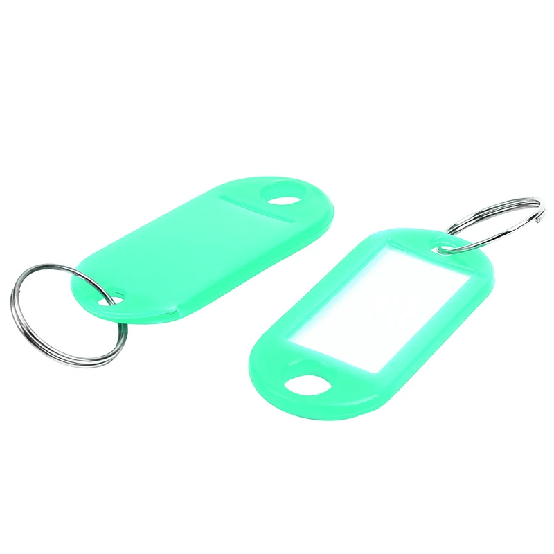 Key Ring Tags(100pcs green