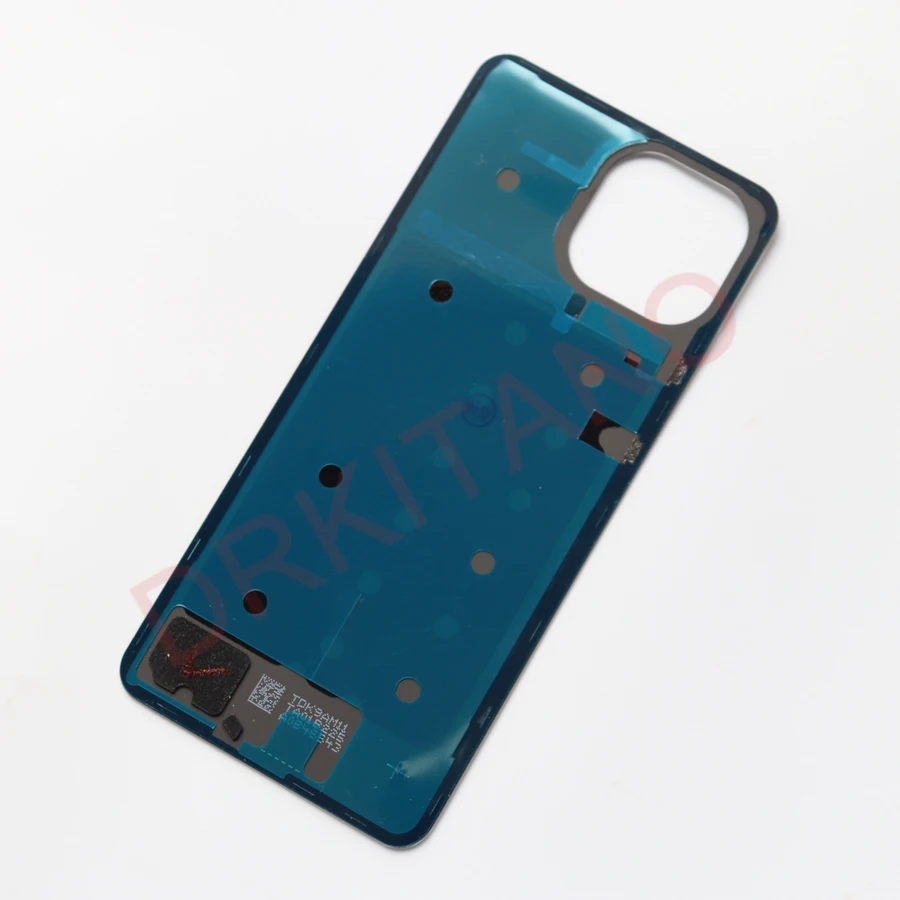 Оригинальная Крышка батарейного отсека AAA для Xiaomi Mi 11 Lite Задняя стеклянная панель