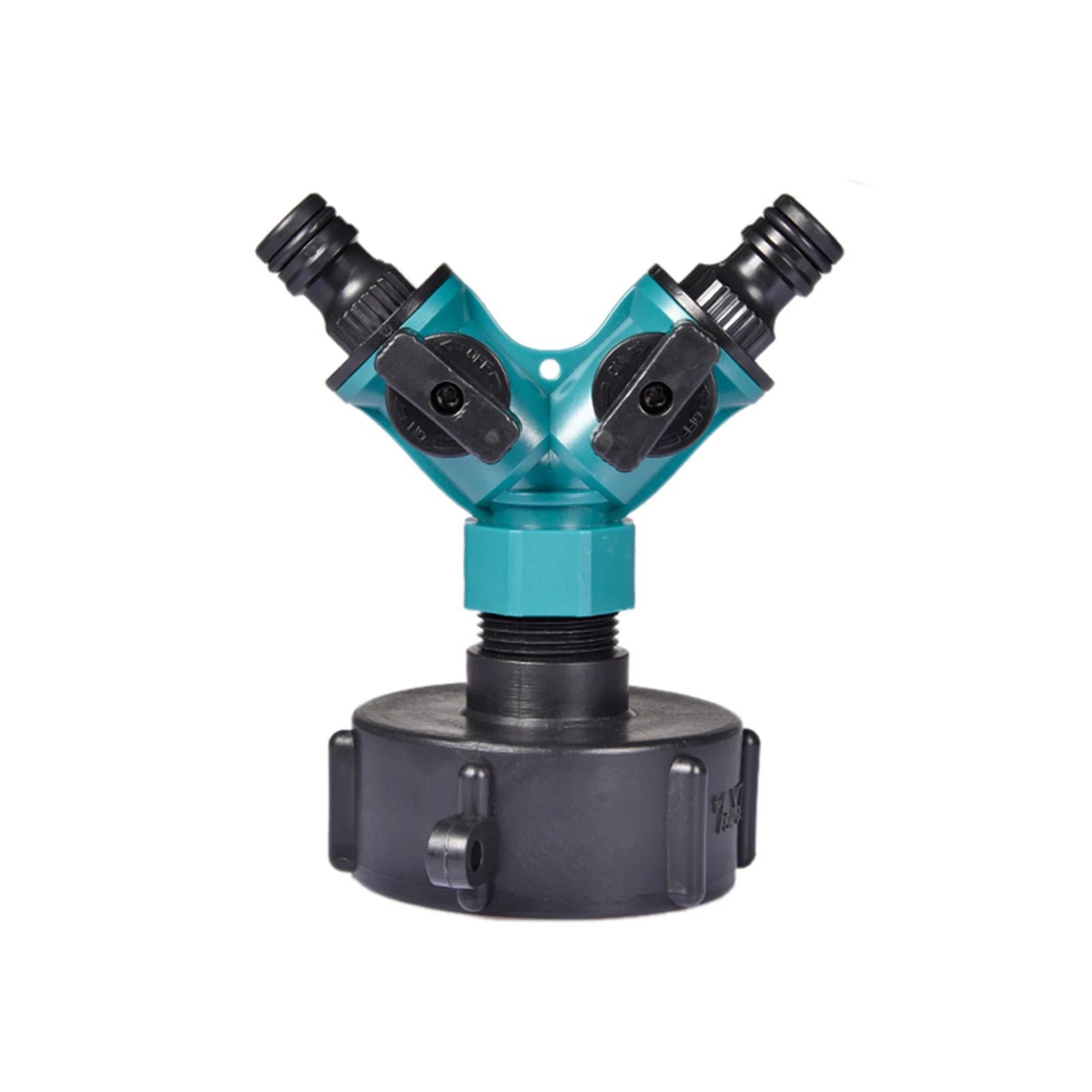 

Faucet Y-type Distribution Garden Plastic Belt Switch Water Pipe Joint Double Head Small Nozzle 3/4" Thread