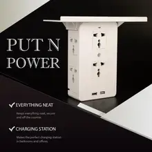Расширительная розетка и кронштейн USB удлинитель зарядное