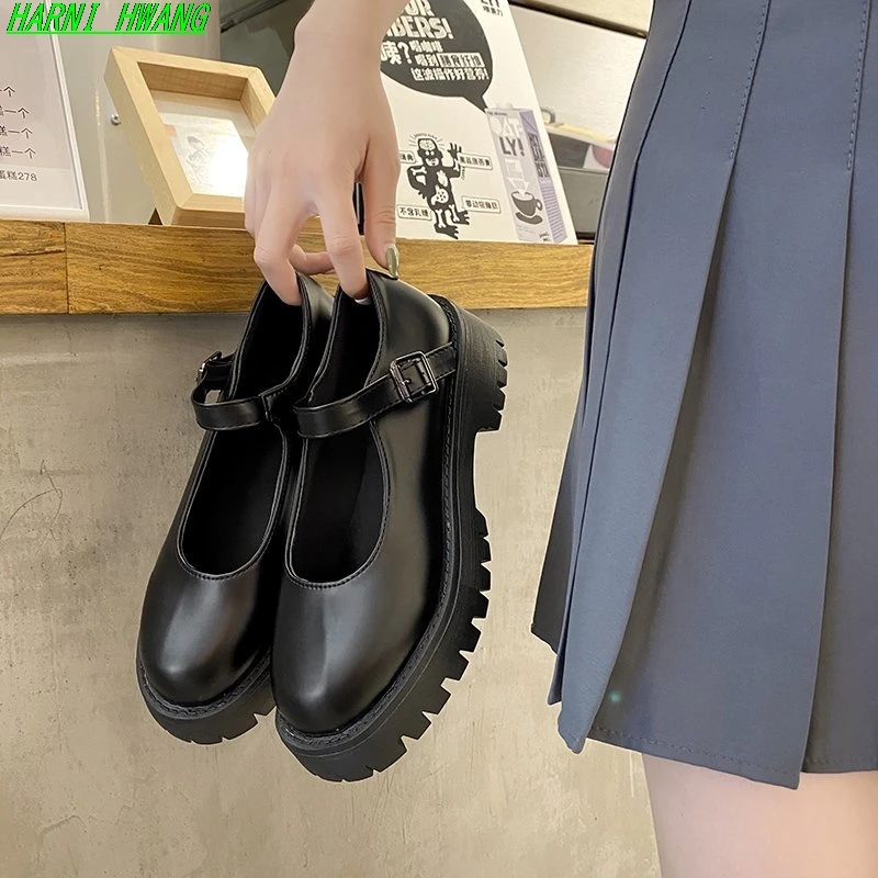 

Lolita Shoes Women Japanese Style Vintage Soft Sister Girls High Heels Waterproof Platform College Student Cosplay Costume Shoes