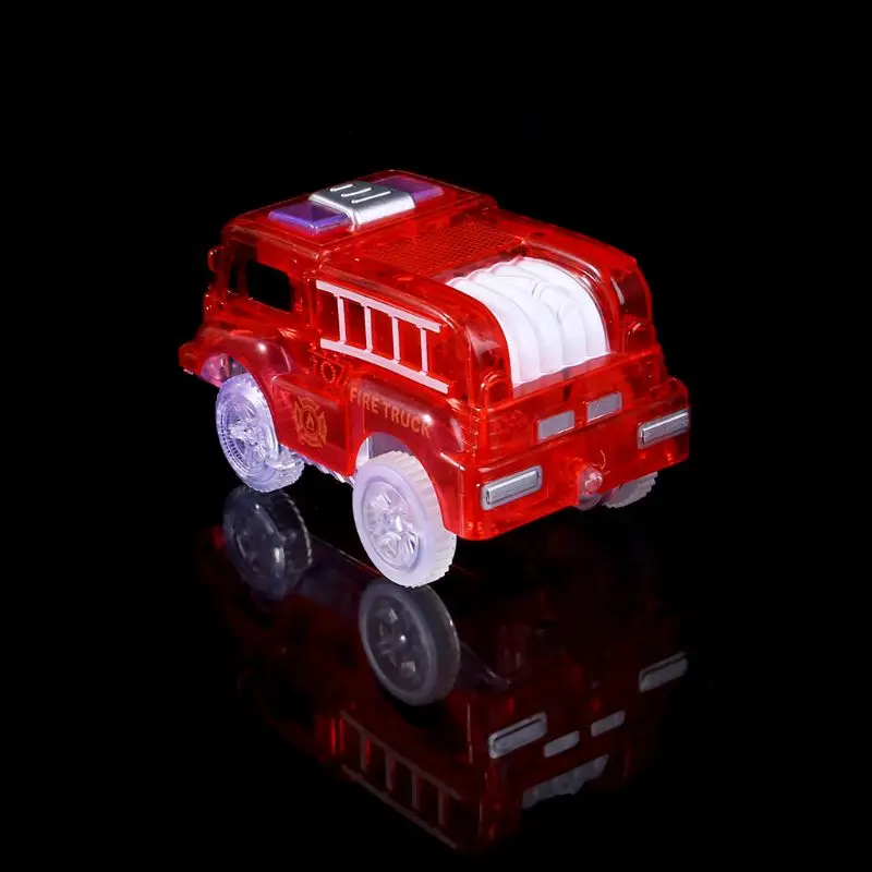 Электронный автомобильный трек-игрушки 5 светодиодный мигающий свет для