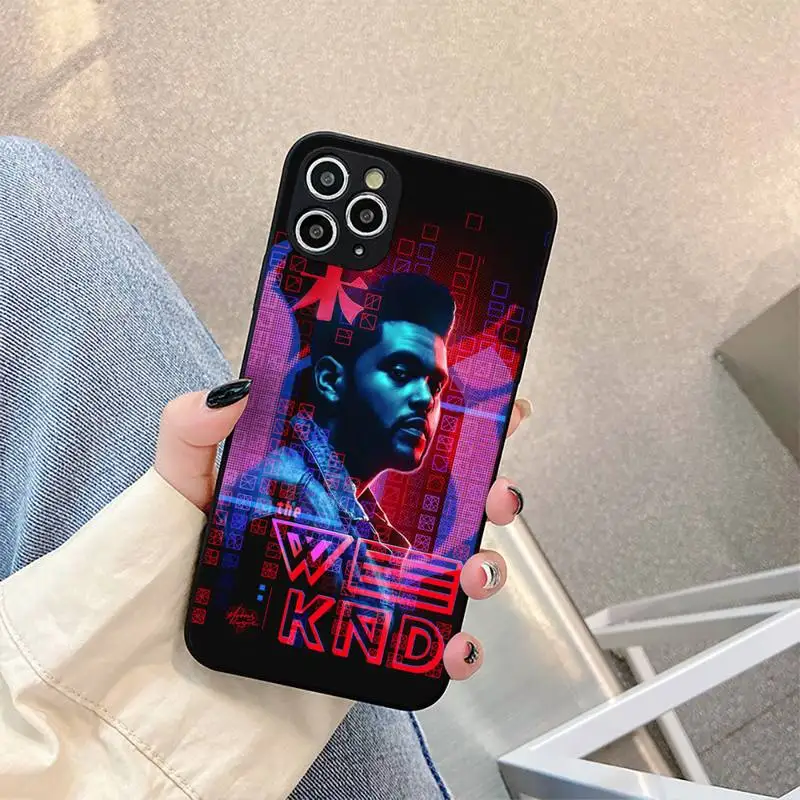 

The Weeknd Customer luxury Phone Case For iphone 5s 6 7 8 11 12 plus xsmax xr pro mini se Cover Fundas Coque