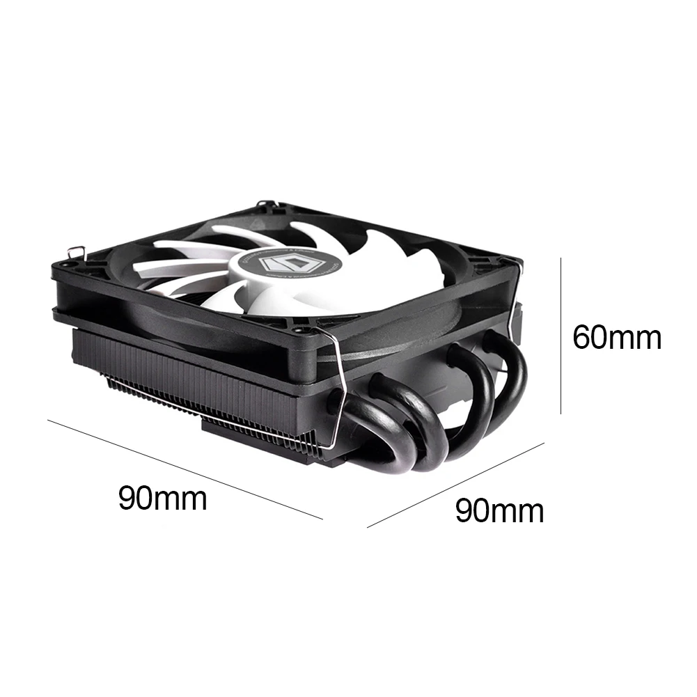 Кулер для процессора 12 В DC ID-охлаждение Φ V3 Pro с ШИМ тихим кулером 4 тепловые трубки