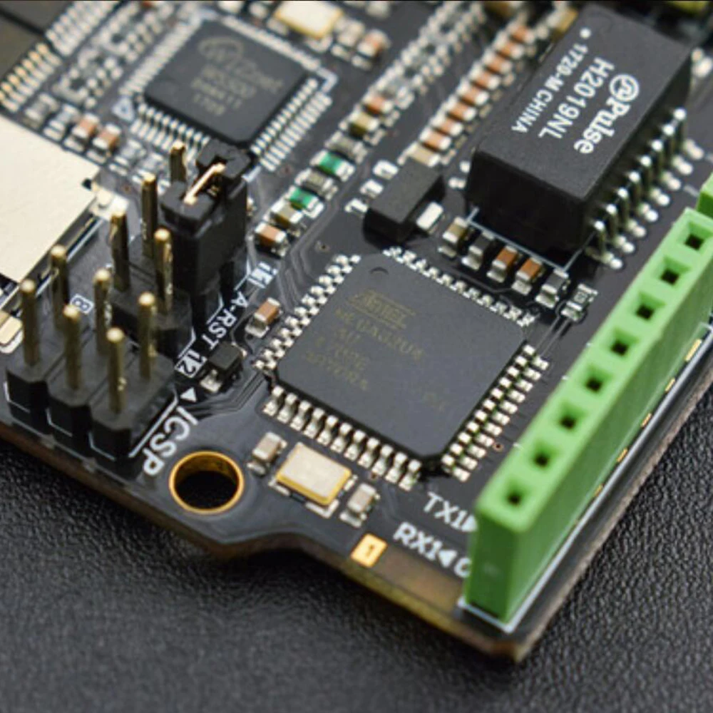 Модернизированная плата управления DFRobot W5500 Ethernet с ATmega32u4 и POE v2.0 совместима Arduino