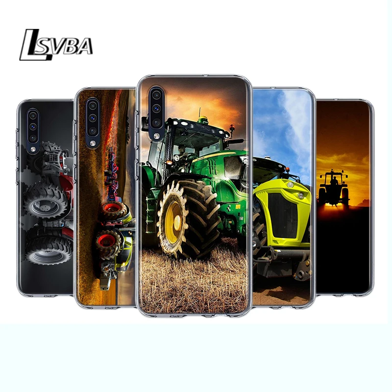

Tractors Car For Samsung Galaxy A90 A80 A70 A60 A50 A40 A30 A32 A52 A72 A02S A2 A20S A20E A10S A10E A10 Phone Case
