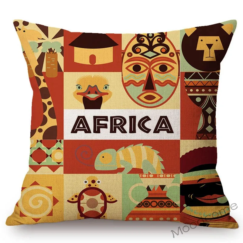 Геометрическая Африканская Этническая маска с узором традиционные дикие