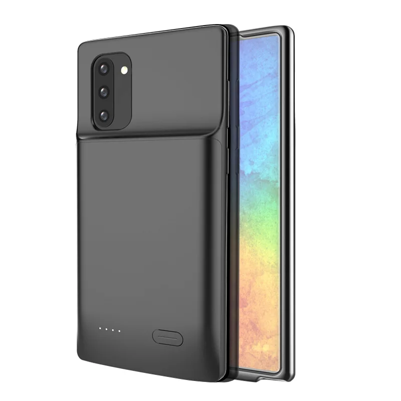 Тонкий чехол-Аккумулятор 6000 мАч для Samsung Galaxy Note 10 Plus 5200 мягкий чехол из ТПУ с