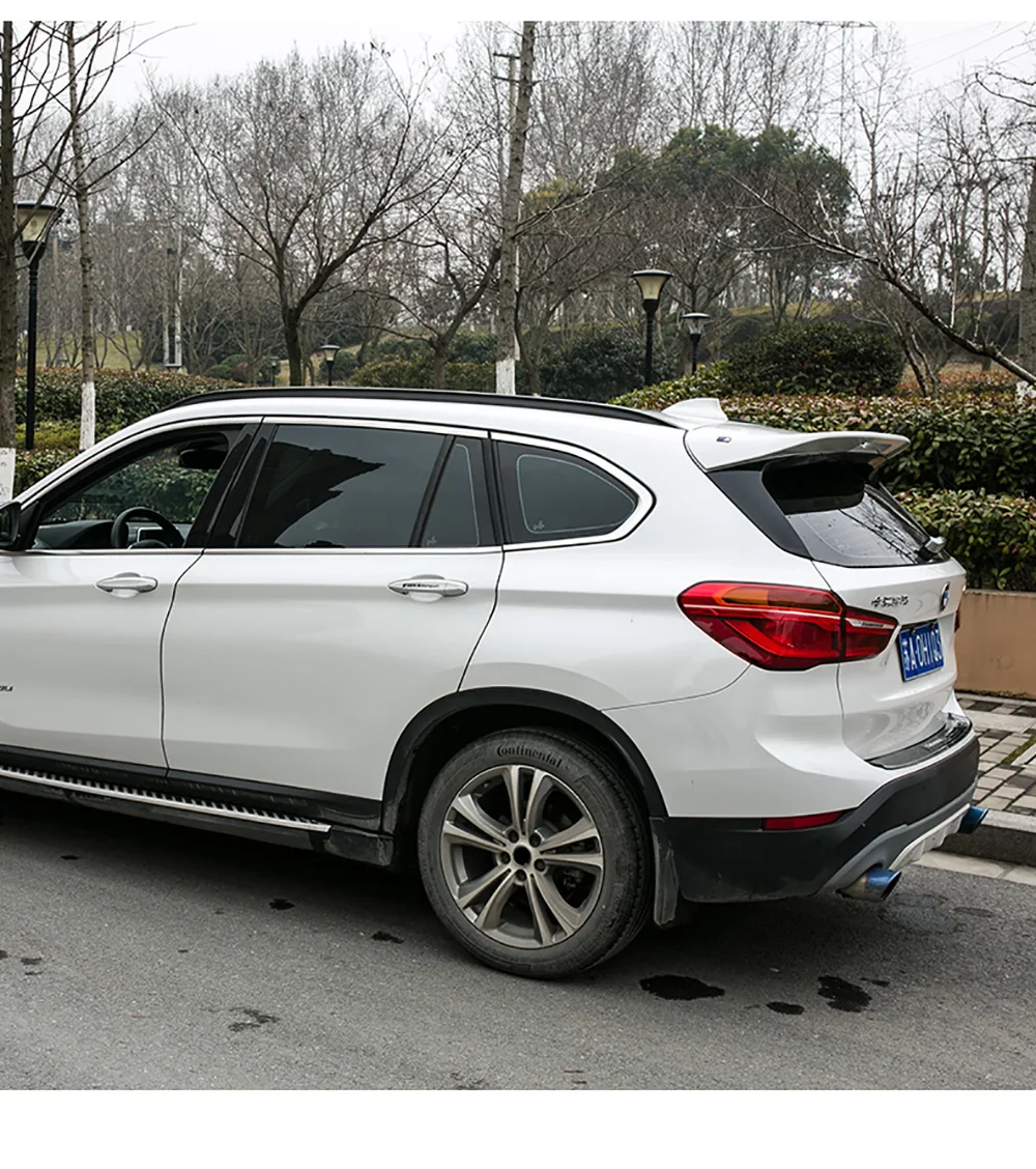 Подходит для BMW X1 2016 2017 2018 2019 спойлер на багажник крышу из углеродного волокна