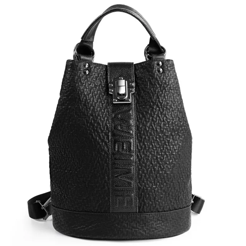 

Retro Genuine Leather Bagpack Women Travel Bag 2020 New Large Capacity Cowhide Lady Shoulder Bag Fashion Teenage Girl School Bag