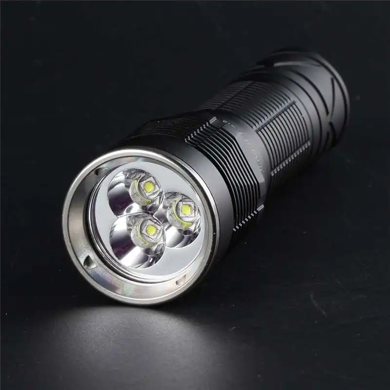 Convoy S12 3x SST20 / Nichia 219C 2300LM 6000 мАч выход Мощный фонарик 18650 21700 для кемпинга