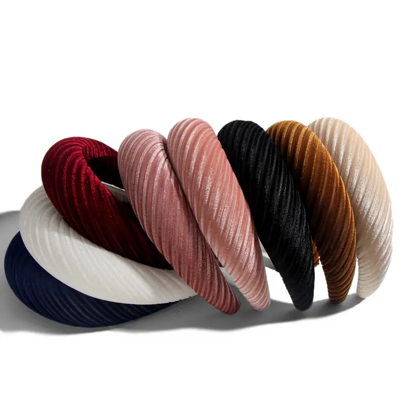 JJFOUCS 2019 толстые бархатные женские повязки на голову аксессуары для волос повязка