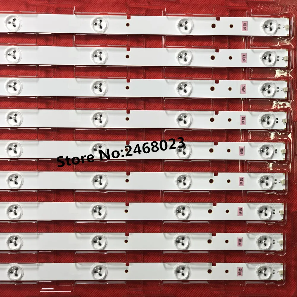 42cm 5LEDs Backlight Strips for His ense 42" TV LED42K20JD LED42EC260JD SVH420A72 LED42K30JD LED42EC290N SVH420A72-REV3 9pcs | Лампы и