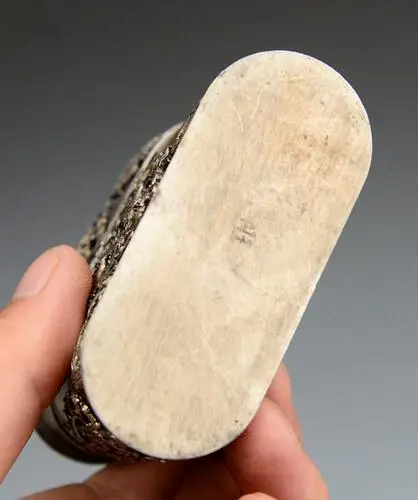 Изысканная китайская ретро-стильная тибетская Серебряная фотокоробка