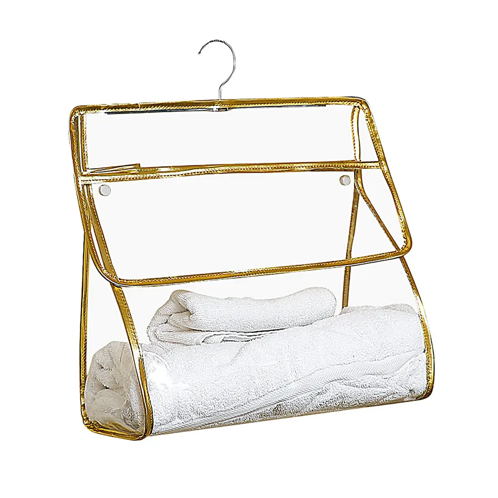 

Clothes Underwear Transparent Multipurpose Home For Bathroom Organizer Travel Storage Hanging Bag Portable Foldable With Hook