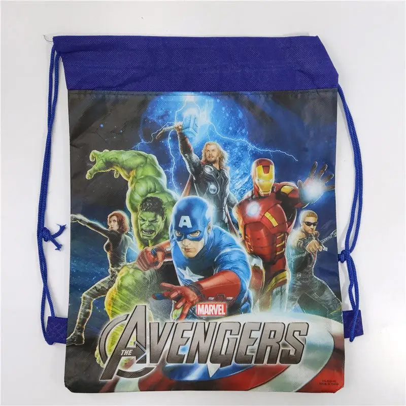 Сумка на шнурке с рисунком из мультфильма дизайн футбола мешок для хранения