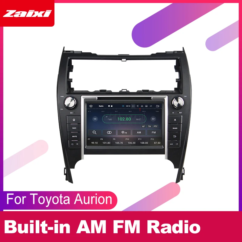 Аксессуары для Toyota Aurion 2012 ~ 2017 Автомобильный мультимедийный DVD-плеер на Android