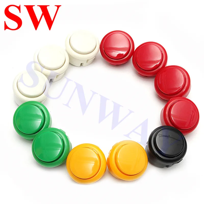 DIY аркадная игра набор деталей нулевой задержки USB энкодер к ПК с аркадная Sanwa 5Pin джойстик+ sunway кнопка для Jamma машины