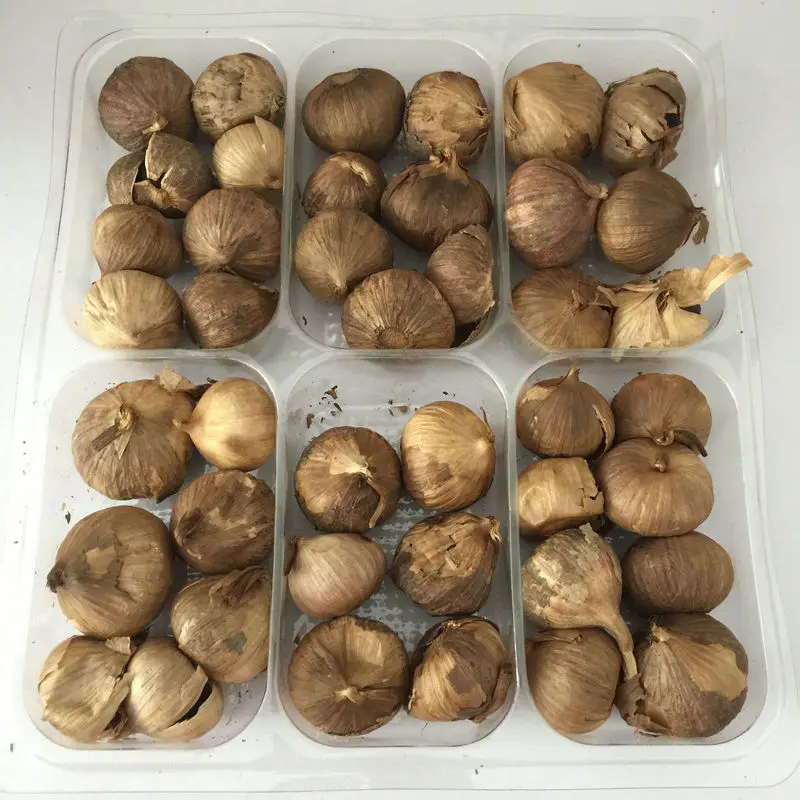 

90 Days Fermentation Black Garlic Regulate Blood Sugar Balance Food