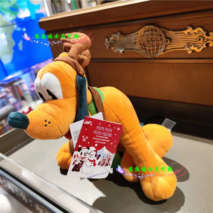 Оригинальные Плюшевые куклы Disney Christmas 2021 Микки Минни Дональд Дак Гро
