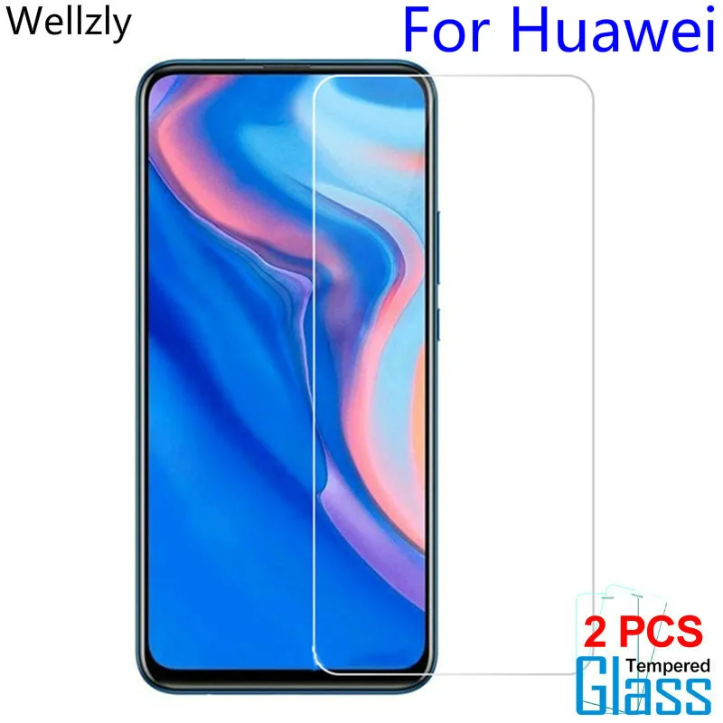 2 шт. Защитное стекло для Huawei P Smart 2020 Y7 Y9 Prime 2019 закаленное Защита экрана S Z