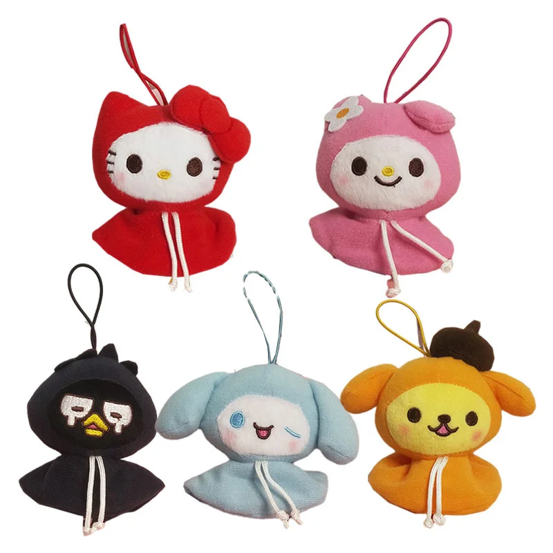 

8 см аниме My Melody Cinnamoroll KTcat Purin Dog XO Мультяшные кавайные искусственные милые плюшевые мягкие куклы подарок для детей на день рождения