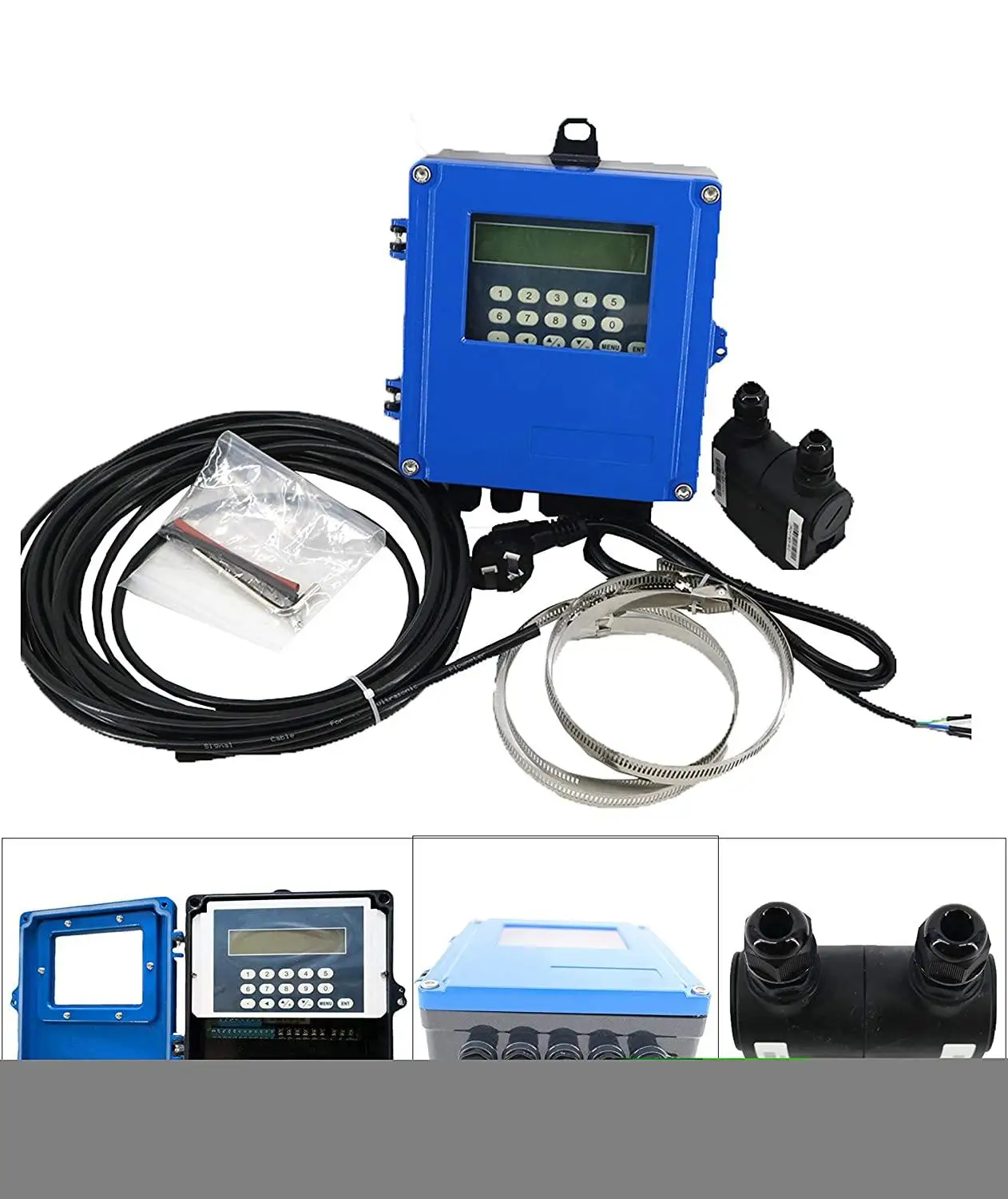 

Ультразвуковой расходомер Расходомер для жидкостного масла DN50 ~ 700 мм 1,97 ~ 27.56in с M2 преобразователем TDS-100F5-M2