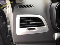lapetus side air conditioning ac outlet vent frame cover trim 2 piece set for renault koleos 2017 2020 abs auto accessories