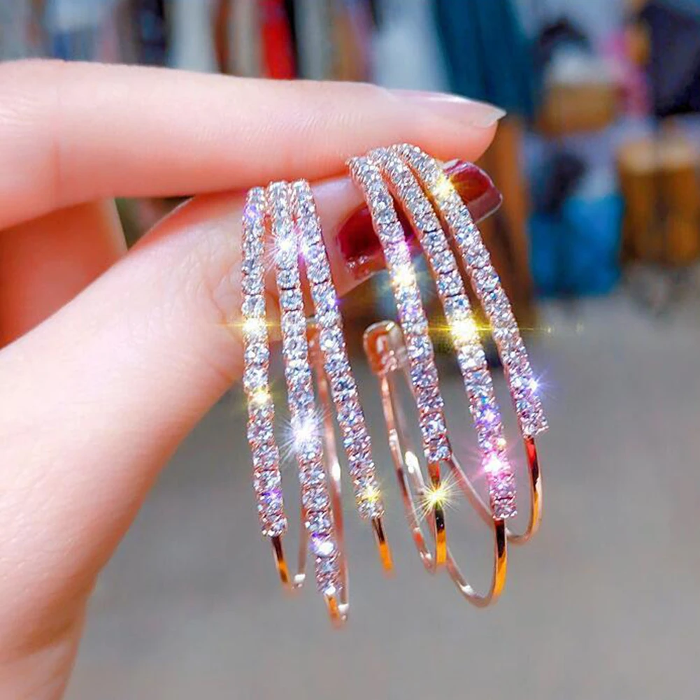 Висячие серьги подвески с большим золотом 1 пара Винтажные современные женские