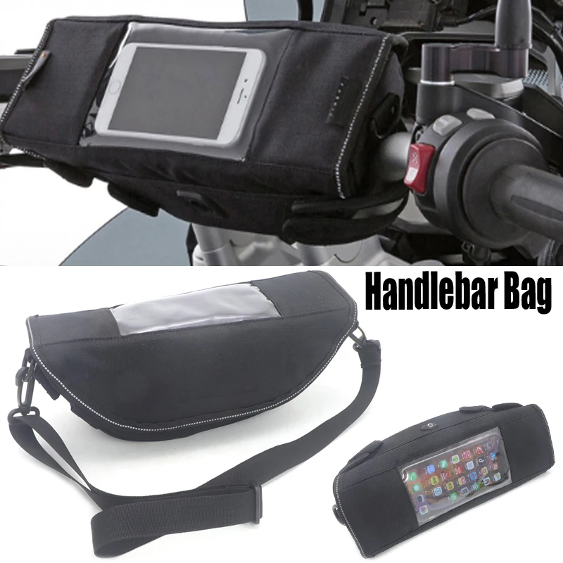 Для BMW R1200RS R1200RT R1100GS R1200GS R1150GS R1150R R80 R80RT сумка на руль мотоцикла седло большой экран