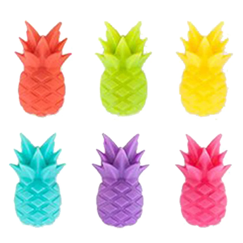 Silicone Party Wine Glass Marker Charms 6pcs Drinking Buddy Cup Identification Identifier Label Tag Sign Mark | Дом и сад